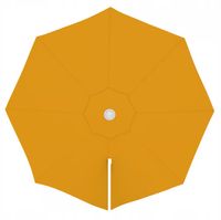 Poszycie na parasol ogrodowy na wysięgniku wodoodporny 3,5m ŻÓŁTY