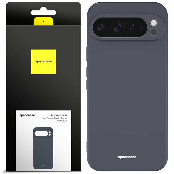 Spacecase Silicone Case Google Pixel 9 Pro Xl Black zdjęcie 1