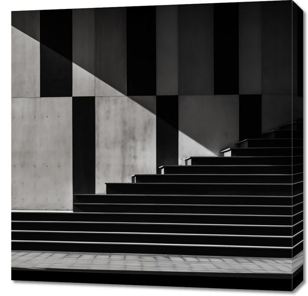 Obraz 70x70cm Geometria w Architekturze zdjęcie 1