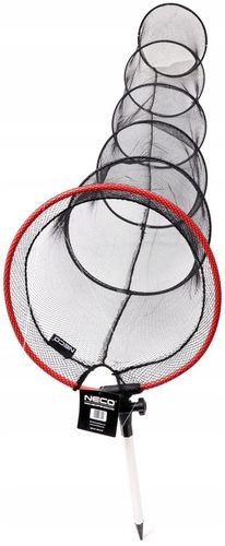 SIATKA WĘDKARSKA SADZYK 2M 35CM SZTYCA 6 OBRĘCZ NECO na Arena.pl