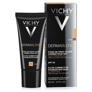 Vichy Dermablend Fluid 25 Nude SPF35 Podkład do Twarzy 30ml na Arena.pl
