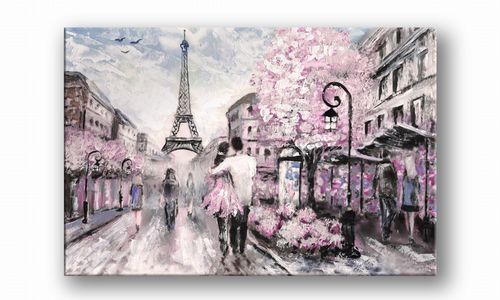 OBRAZ NA PŁÓTNIE 080 Paryż 30x20cm na Arena.pl