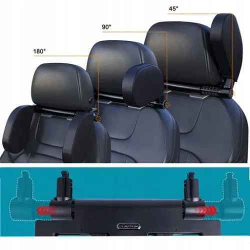 ZAGŁÓWEK PODUSZKA NA GŁOWE DO SAMOCHODU UCHWYT TEL na Arena.pl