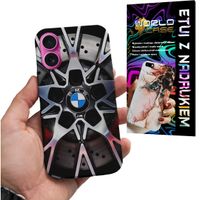 ETUI CASE DO IPHONE 16 PLUS - BMW FELGA AUTO FAN WZORY MERCEDES ITP