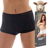 BOKSERKI DAMSKIE majtki z merino wool Comfort Wool Brubeck *M