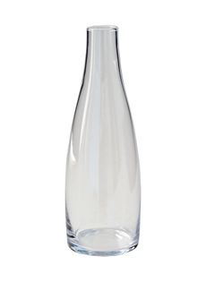 Szklany wazon z bezbarwnego szkła na jeden kwiat 25cm