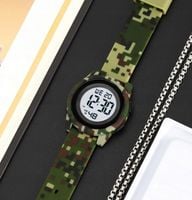 Zegarek dziecięcy SKMEI różowy elektroniczny wiele funkcji