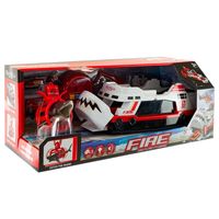 DLA NAJMŁODSZYCH ZABAWKA STATEK STRAŻACKI