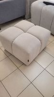 PUF AGAVE CAPPUCINO TKANINA STRUKTURALNA 65/65/38 MAZZINI