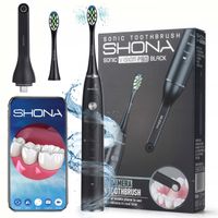 SONICZNA szczoteczka do zębów SHONA SONIC VISION PRO black + KAMERA Wi-fi