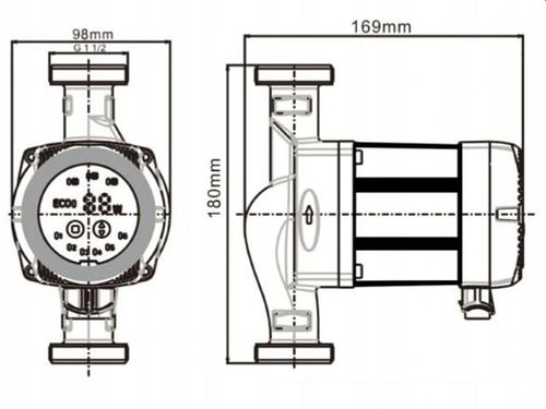 POMPA OBIEGOWA ELEKTRONICZNA DO PIECA KOTŁA CO ŚRUBUNKI BETA2 25-60/180 IBO na Arena.pl