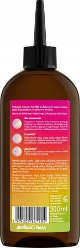 Hair in Balance by ONLYBIO Płukanka octowa nadająca blask i domykająca łusk na Arena.pl