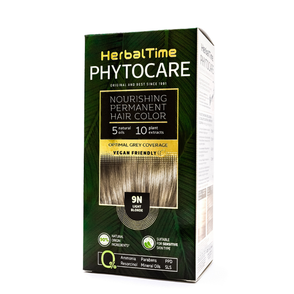 Herbal Time Trwała farba do włosów 9N Light Blonde zdjęcie 1