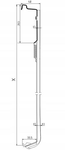 Wieszak do grzejnika stalowego , WIESZAK H-500*2 na Arena.pl