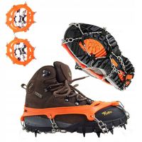 Raczki Na Buty r.38-45 Pomarańczowe Kolce Antypoślizgowe Na Buty W