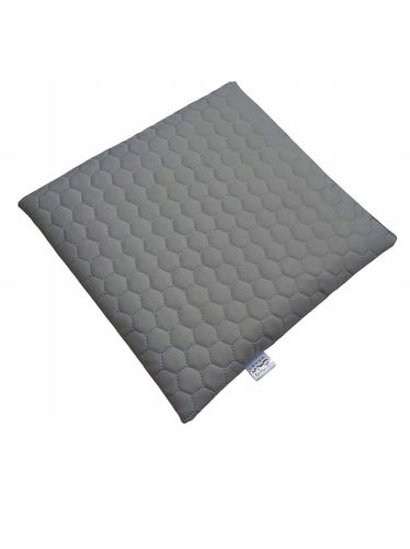 WODOODPORNA PIKOWANA PODUSZKA OGRODOWA PŁASKA MIÓD - HEKSAGON 40x60 szary na Arena.pl