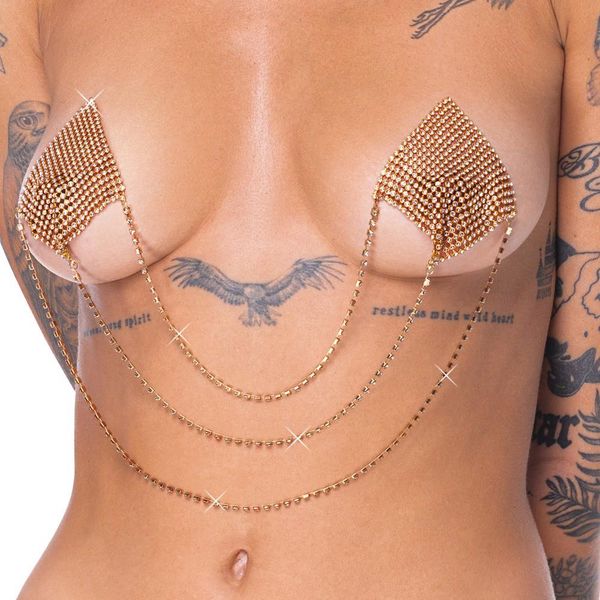 nipple jewellery gold zdjęcie 5