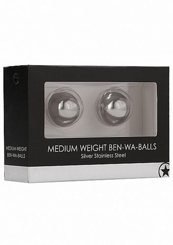 medium weight ben-wa-balls - silver na Arena.pl