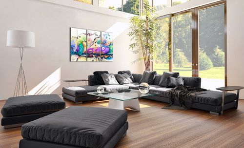 Obraz Na Płótnie - Ryby Pastele  - 105X70 Cm - Ce105X70-4096 na Arena.pl