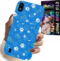 ETUI DO SAMSUNG A10 - ŁAPKI KOŚCI PIES PATROL WZORY DLA DZIECI