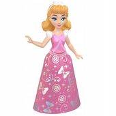 Disney Princess Mini Laleczka Księżniczka Kopciuszek Różowa sukienka 9 cm