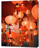 Obraz 70x90cm Festiwal Latarni