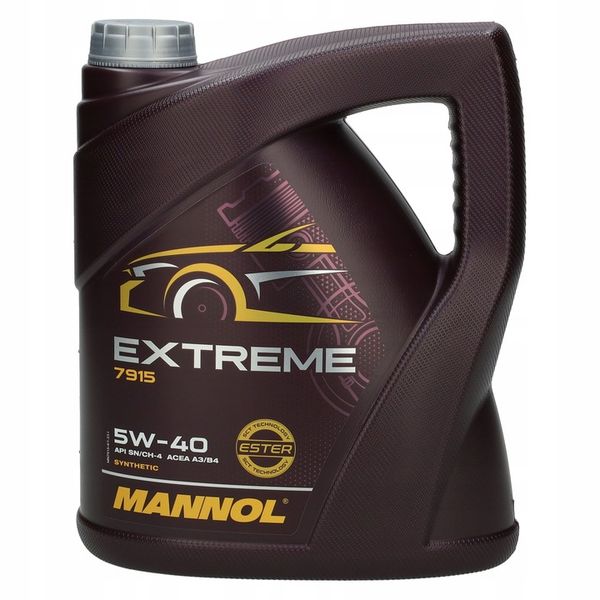 Olej Silnikowy Mannol Extreme 5w40 4L zdjęcie 3