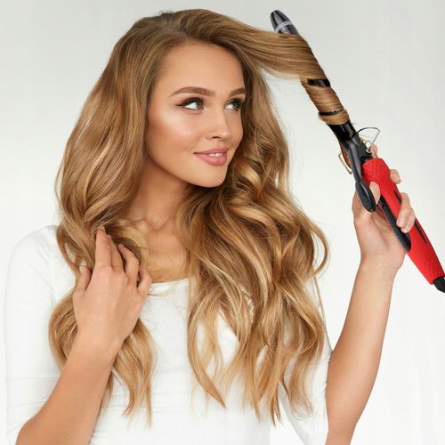 LOKÓWKA DO KRĘCENIA LOKÓW WŁOSÓW CERAMICZNA FALOWNICA 19MM 200 STOPNI na Arena.pl