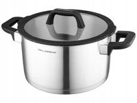2X Garnek nierdzewny FLORINA Chef 6,0 L 24 cm Indukcja INOX by Mateusz Gess