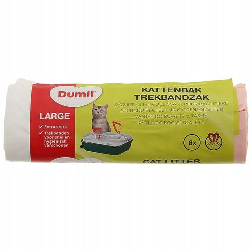 MOCNE WORKI DO KUWETY Z TAŚMĄ WYTRZYMAŁE XL 40szt na Arena.pl