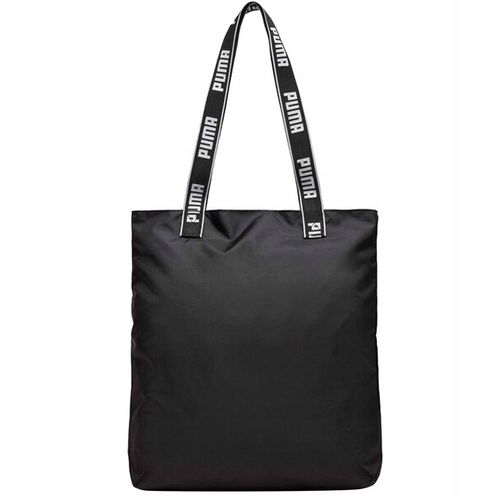 PUMA CORE BASE SHOPPER SPORTOWA TOREBKA TORBA MIEJSKA RAMIĘ ZAKUPY CZARNA na Arena.pl
