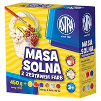 MASA SOLNA Z ZESTAWEM FARB 450G ASTRA 5900263180080