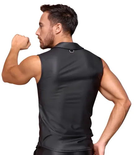 nek koszulka męska bez rękawow xl czarna matowa zatrzaski d-ring na Arena.pl