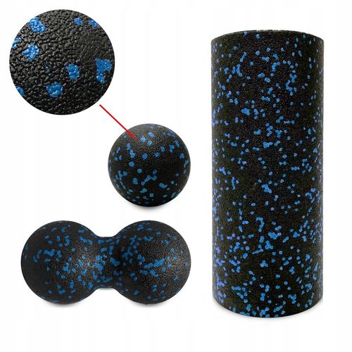 ZESTAW ROLLER WAŁEK KULE DO MASAŻU REHABILITACJI na Arena.pl