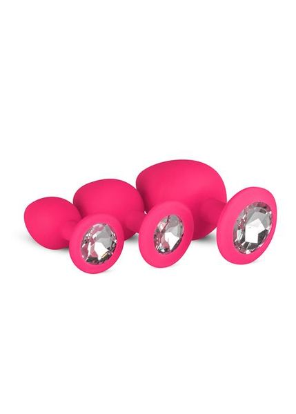 Plug-Diamond Plug Set-Pink zdjęcie 1