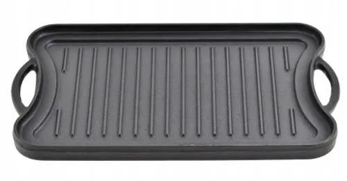 Płyta ŻELIWNA Grillowa na OGNISKO Grilla Patelnia Grill Dwustronna na Arena.pl