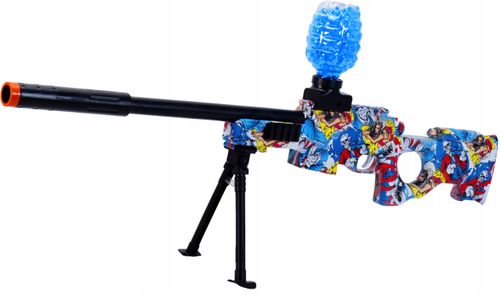 KARABIN AUTOMATYCZNY ZESTAW PISTOLET AUTOMAT NA KULKI WODNO ŻELOWE ELEKTRO na Arena.pl