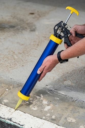 Pistolet do silikonu wyciskacz do mas kiełbas 600ml Mocny Wytrzymały na Arena.pl