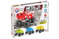 Klocki Konstrukcyjne Metalowe Auta 4 Modele 370El Technok 9956