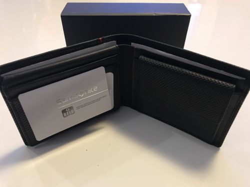 SAMSONITE PORTFEL MĘSKI PERFORATED RFID CZARNY na Arena.pl