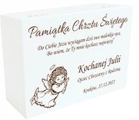 Pudełko Wspomnień Prezent Chrzest Roczek Urodziny