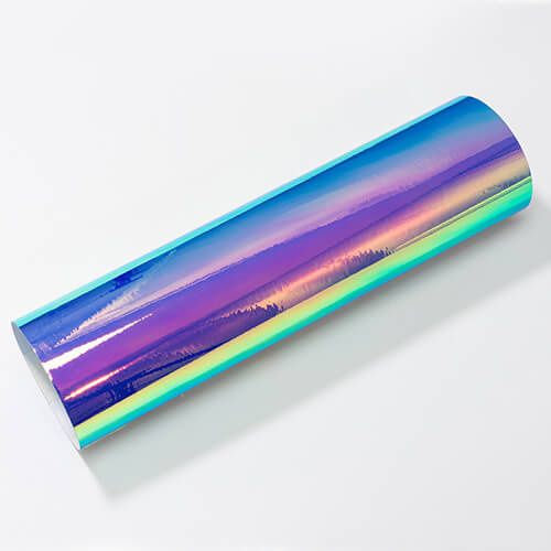 Arkusz folii samoprzylepnej - niebieska tęcza na Arena.pl