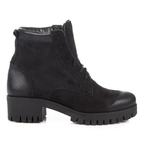 Sznurowane botki z protektorem r.38 na Arena.pl