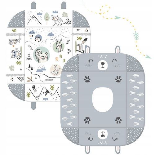 MATA EDUKACYJNA DLA NIEMOWLĄT INTERAKTYWNA RICOKIDS DUŻA SZARA + GRATIS na Arena.pl