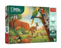 TREFL 16594 Puzzle 100 Koala i kangury / Rodzina Treflików