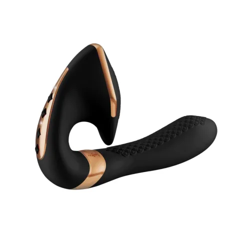 shunga soyo black - dwusilnikowy model silikonowy, 17 cm na Arena.pl