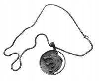 16 0246 Wisiorek The Witcher Wilk Wiedźmin Medalion Wiking