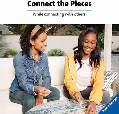 Puzzle Ravensburger 2000 elementów Władca Pierścieni Powrót Króla na Arena.pl