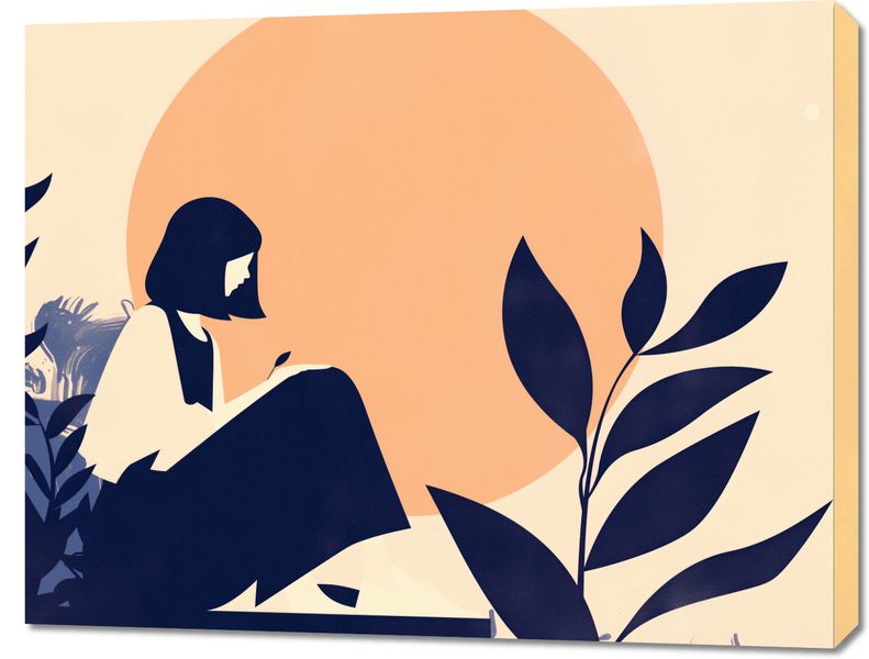 Obraz 90x70cm Kontemplacja zdjęcie 1