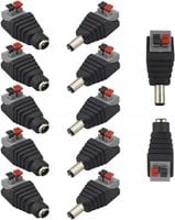 Złączka wtyk zasilania DC SzybkozłączeAdapter DC 5 Par
